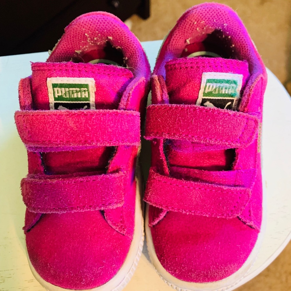 Toddler suede puma sneakers